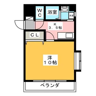 シューベルト大島【4階】の間取り