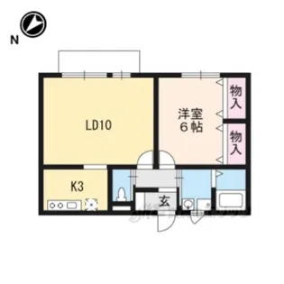 サンライズM【1階】の間取り