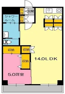 らっくマンション【2階】の間取り