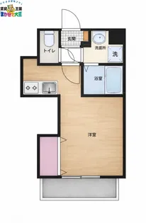 ApartmentGrusOkamachi【3階】の間取り
