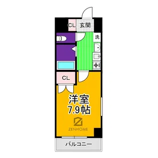 プロビデンス泉【2階】の間取り