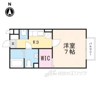グランシャリオ2B棟【1階】の間取り