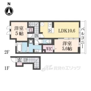 アークB棟【2階】の間取り