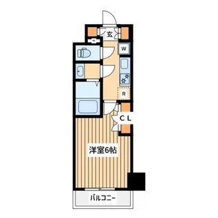 エステムコート横濱大通り公園【11階】の間取り