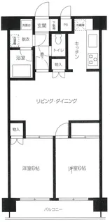 シャトレーTAKAO【3階】の間取り