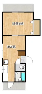 パールハイツ田上【3階】の間取り