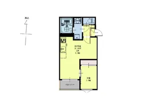 REGALEST仙台south【2階】の間取り