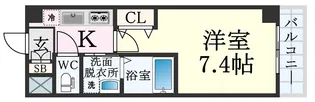 HII西明石【8階】の間取り