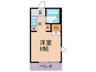秋櫻館【1階】の間取り