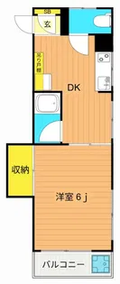 北村ビル【4階】の間取り