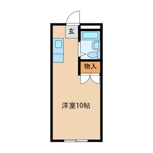 岐阜県岐阜市三田洞東3【アパート】の間取り
