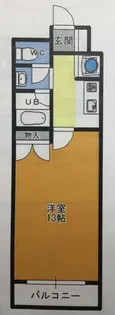 グランドパレスNS-5【2階】の間取り