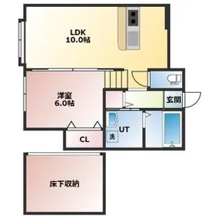 エスパニア札幌IV【1階】の間取り