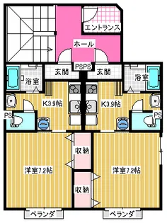 エルグランド2【1階】の間取り