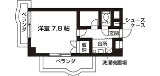 ラフォーレ香椎【3階】の間取り