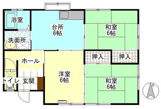 COGアパート【2階】の間取り