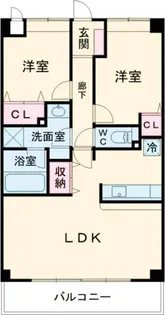 アークス高梨レジデンス【3階】の間取り