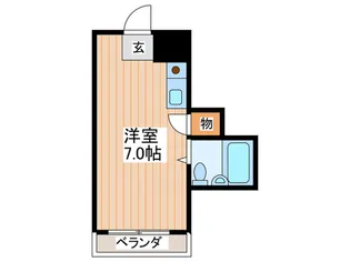 香里園弐番館【1階】の間取り