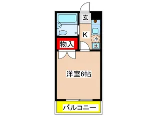 日吉第一QSハイム【3階】の間取り