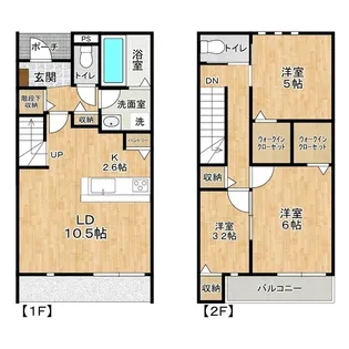 La・Conte(ラ・コンテ)【1階】の間取り