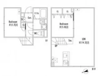 PASEO下北沢代沢IIの間取り
