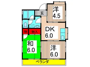 中澤ハウス【2階】の間取り