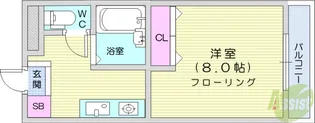 SSKビル【3階】の間取り