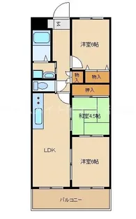 エスパシオクレメンシア【3階】の間取り
