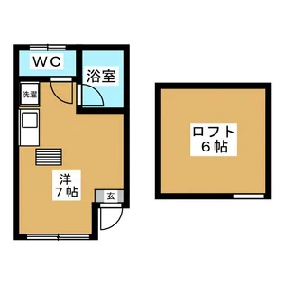 S・K早稲田【1階】の間取り