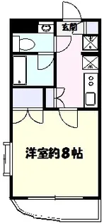 マーサジュン【3階】の間取り