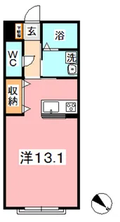 メゾン水江【2階】の間取り