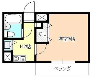 ソナーレ所沢【4階】の間取り