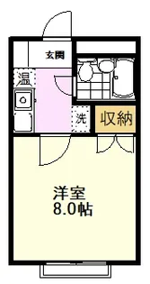 エスポワール愛幸【2階】の間取り