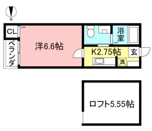 Gran de 桜ヶ丘【1階】の間取り