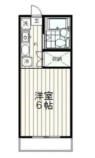 ヴィラアベニュー【1階】の間取り