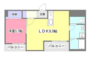 埼玉県新座市大和田4【アパート】の間取り