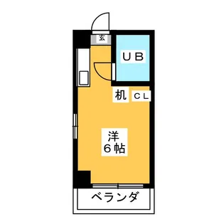 SINGLE PLACE【4階】の間取り