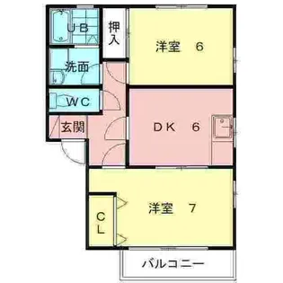 エクセルA【1階】の間取り