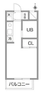 ルメゾン要町【2階】の間取り