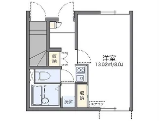 レオネクスト上塩田【1階】の間取り