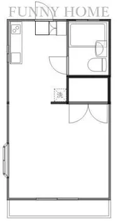ハイツヒライ【1階】の間取り