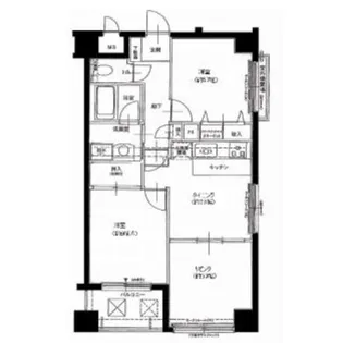 ナイスアーバン堤下【4階】の間取り