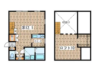 LOS-PRIMA HAYAMA【2階】の間取り