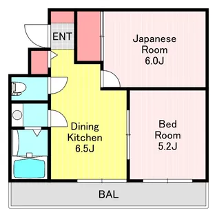 クレッセント川口元郷【2階】の間取り