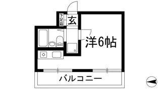 Enuzハイツ【1階】の間取り