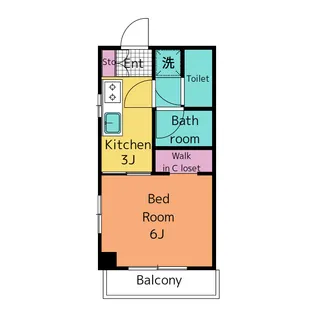 ▲Le Clair【2階】の間取り