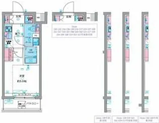 GENOVIA天王台【2階】の間取り