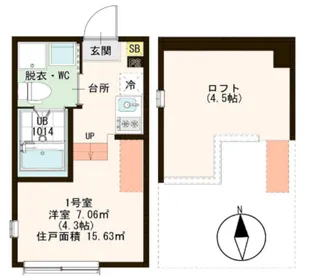 Dream小岩【1階】の間取り