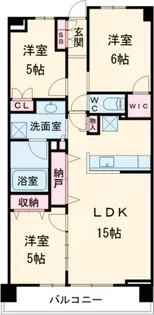 プラウド瑞江【4階】の間取り