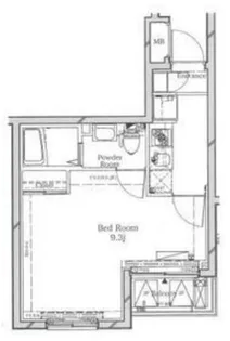 クラスタ笹塚【2階】の間取り
